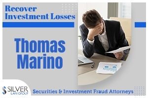 Thomas Marino (Thomas John Marino CRD#: 4438533) is a former registered broker and investment advisor whose most recent employer was R.M. Stark & Co., Inc. (CRD#:7612) of Lake Worth Beach, FL. Previous employers include J.W. Cole Financial, Inc. (CRD#:124583) of Sarasota, FL, Newbridge Securities Corporation (CRD#:104065) of Boca Raton, FL, and Summit Brokerage Services, Inc. (CRD#:34643) of West Palm Beach, FL. He has been in the industry since 2001. Thomas Marino Customer Dispute On 4/12/2019, a customer filed a dispute alleging that Marino made “inappropriate and unsuitable investments for her risk tolerance.”  The client requested damages of $300,000, and the claim is reported as resolved. According to filings in the case, The causes of action relate to Respondent Marino’s alleged recommendation to transfer a portion of Claimant’s retirement assets from various variable annuities and to re-direct the investment proceeds into investments with Respondent Capstone, a single-member Limited Liability Company, owned and controlled by Respondent Marino. A financial advisor generally should not recommend an investment in a company in which he is personally invested. Mr. Marino’s interest in Capstone would need to be clearly explained to the investor and fully disclosed to his employer and the customer.