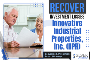 Innovative Industrial Properties, Inc. (IIPR) is the subject of an investigation by Silver Law Group regarding possible violations of the federal securities laws.  If you purchased shares of Innovative Industrial Properties, Inc. (IIPR), contact Silver Law Group at (800) 975-4345 or at ssilver@silverlaw.com.  Innovative Industrial Properties is an internally managed REIT (Real Estate Investment Trust) focused on acquiring, owning, and managing industrial properties leased to cannabis facility operators.