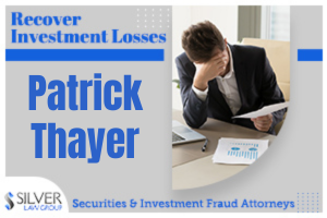 Patrick Thayer (Patrick Noel Thayer, CRD# 5735955) is a previously registered broker and investment advisor whose last known employer was LPL Financial LLC (CRD# 6413) of Lebanon, OH. His other employers were Parkland Securities, LLC (CRD#:115368), Sagepoint Financial, Inc. (CRD#:133763), and H.D. Vest Investment Services (CRD#13686), also of Lebanon.  He has been in the industry since 2010.  Thayer’s first dispute was filed on 11/18/2022 by a client who alleged he misappropriated $45,250 from her account from 01/02/2019 through 9/28/2022. This claim is still pending as of this writing.