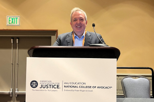 Scott Silver, Silver Law Group’s managing partner and co-chair of the Securities and Financial Fraud Group of American Association for Justice (AAJ), gave a presentation on how to recover damages in elder financial abuse cases at the annual convention of the AAJ in Philadelphia in July, 2023. AAJ is an advocacy group that promotes a fair and effective justice system.
Scott’s presentation to AAJ noted that the baby boomer generation, those born in the two decades after the end of World War II, are the richest generation on the planet with an average worth of $1.2M. 10,000 people in the U.S. turn 65 each day, and 5% of them will be victims of financial exploitation.