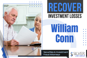 William Conn (William Joseph Conn CRD# 1477107, aka “Bill Conn”) is a currently registered broker and investment advisor with International Assets Advisory, LLC (CRD#: 10645) of San Francisco, CA. His previous employers include Raymond James & Associates, Inc. (CRD#:705, broker and investment advisor) J.P. Morgan Securities LLC (CRD#:79), and Deutsche Bank Securities Inc. (CRD# 2525), all of San Francisco. He was both a broker and investment advisor at all three and began in the industry in 1986.
Conn’s CRD has a total of seven disclosures, six of which are customer disputes. The most recent dispute was filed on 07/23/2023 by two clients who allege that Conn placed them in inappropriate and aggressive investments. One client alleges that his account was “invested in speculative positions” with evidence of churning. There is no requested amount of damages, and this claim is currently listed as “pending.”